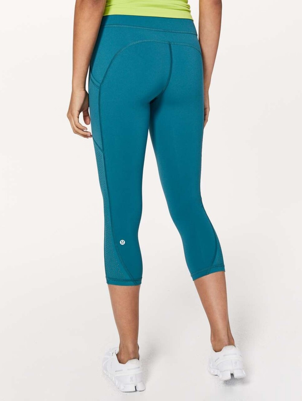 EUC- Lululemon Ready To Race Crop Legging in Deep Cove Women's Size 6